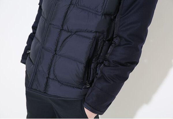 MONCLER モンクレールスーパーコピー 2016/17秋冬新作異素材MIXフード付ダウンRYAN 091 41392 85 53227